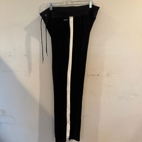 Calvin Klein performance Black White Striped Joggers Cotton blend size XL - Picture 1 of 7